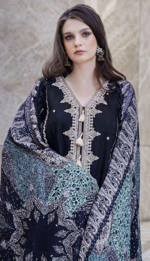 EA-W1-516 | Khaddar Embroidered 3P