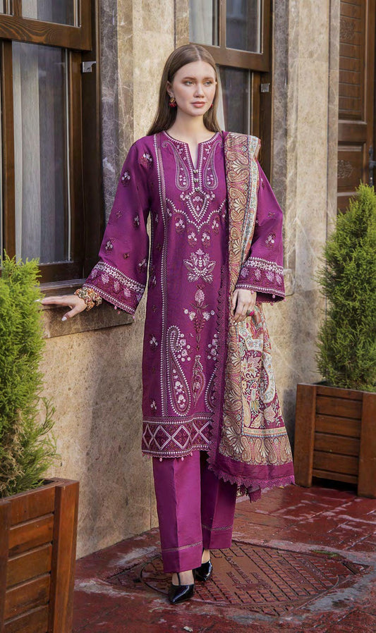 EA-W1-512 | Karandi Embroidered 3P