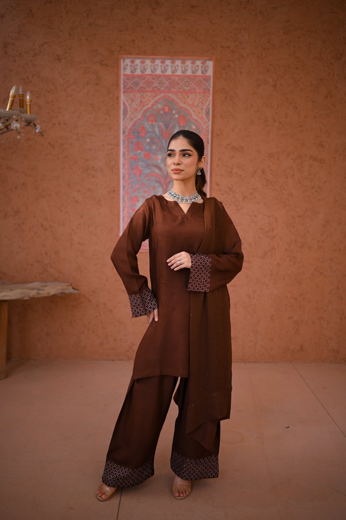 Rosewood - Farshi Shalwar Set