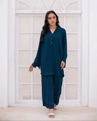 Teal Blue Co-Ord Set