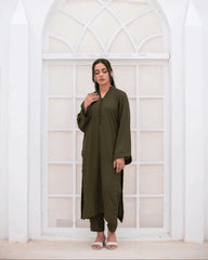 Olive Green Co-Ord Set