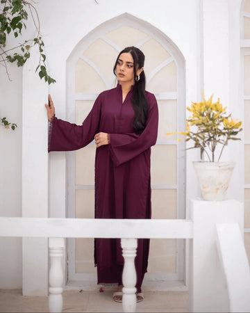 Burgundy Co-Ord Set