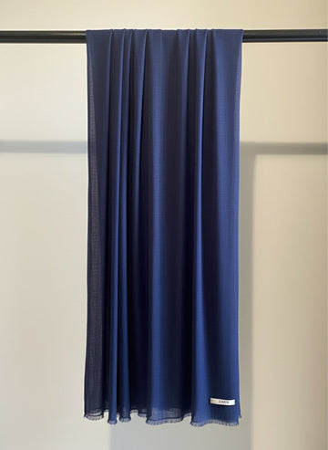 Navy Blue Scarf