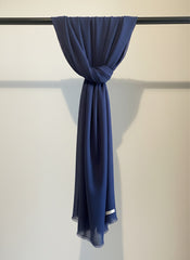 Navy Blue Scarf