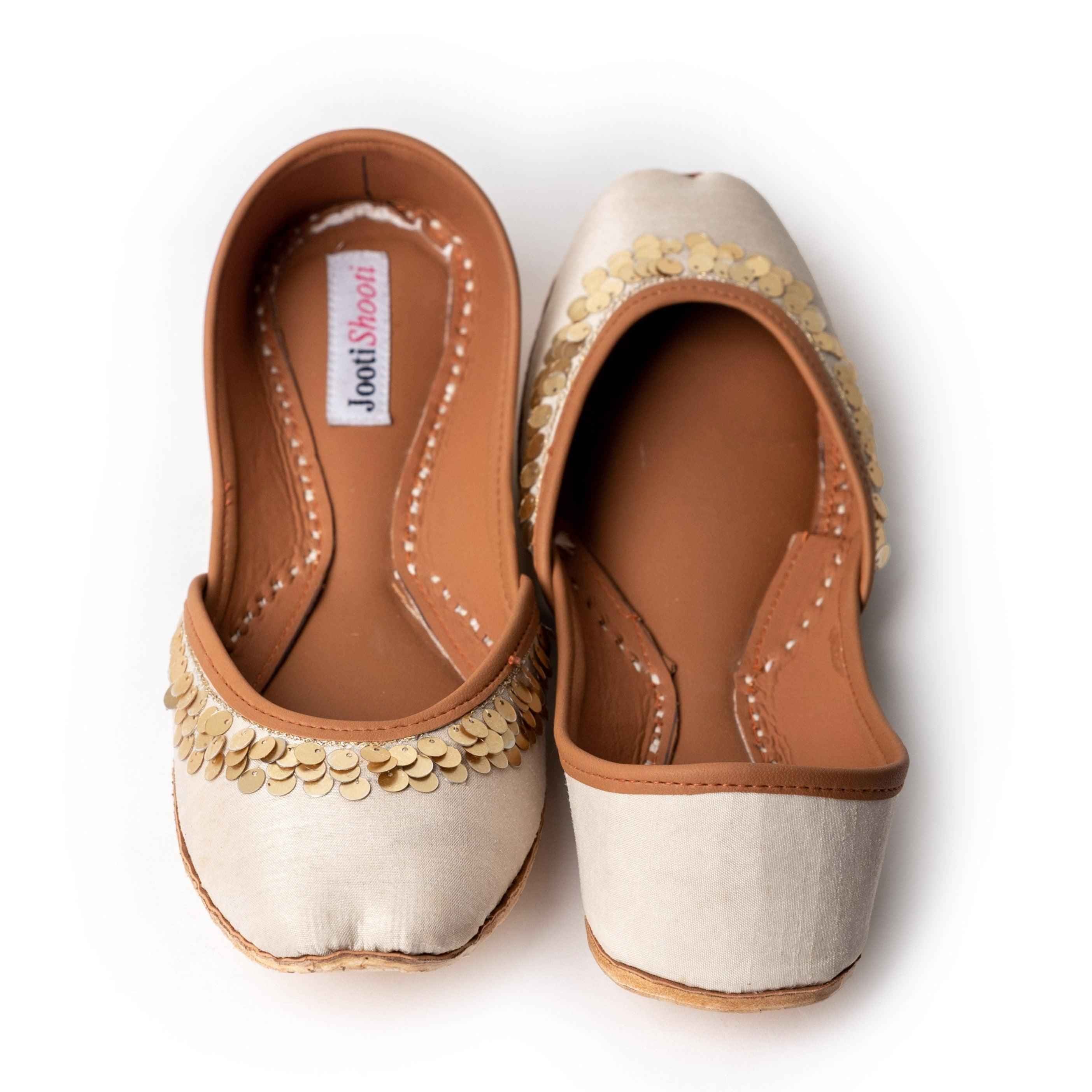 Penny In Ivory White - Jooti Shooti