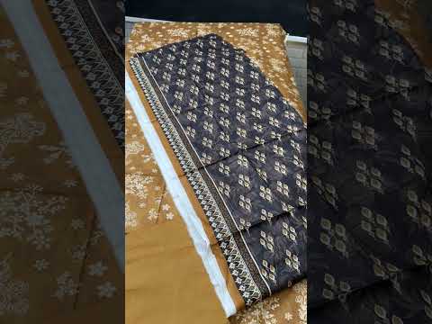 SA22 - Safina Unstitched Printed Lawn 3P