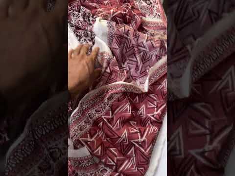 SA3 - Safina Unstitched Printed Lawn 3P