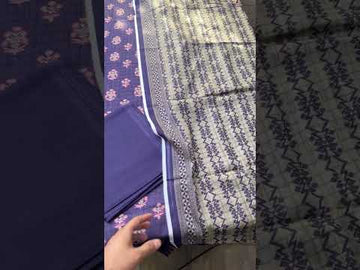 SA9 - Safina Unstitched Printed Lawn 3P