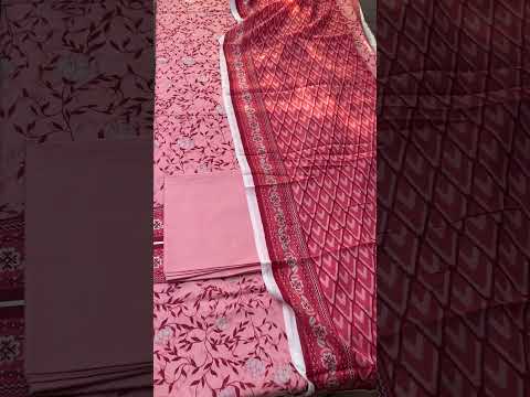 SA6 - Safina Unstitched Printed Lawn 3P