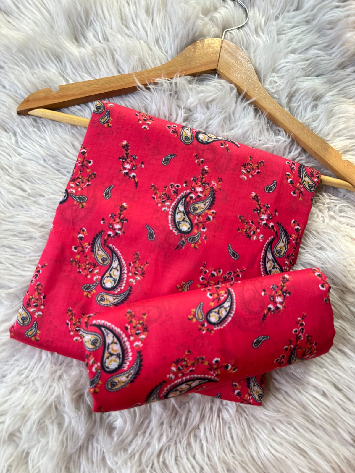 MS-90 - Allover Unstitched Lawn 2P