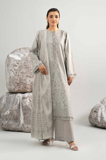 42502043 - Nishat Lawn Jacquard 3P