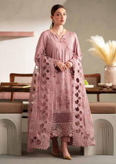 NE02 - Nureh Unstitched Embroidered Karandi 3P