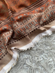 SA79 - Safina Printed Khaddar Jacquard 3P