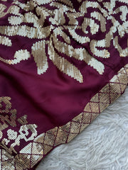 A07 - Shamoz Silk Embroidered 3Piece