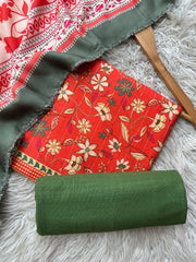 SA5 - Safina Printed Khaddar Jacquard 3P