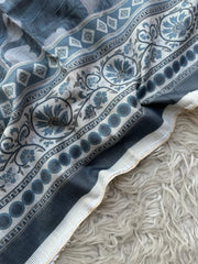 SA34 - Safina Printed Khaddar Jacquard 3P