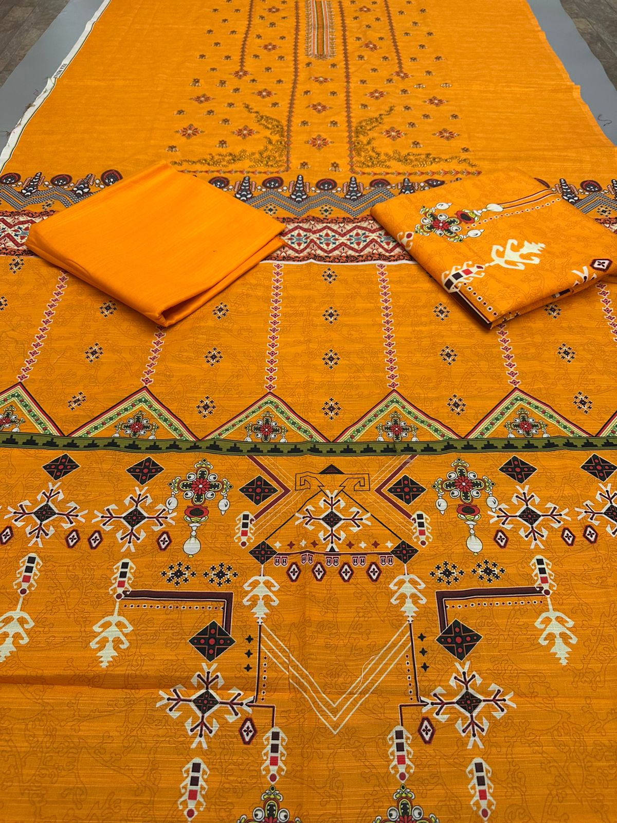 FN14 - Khaddar Embroidered 3P