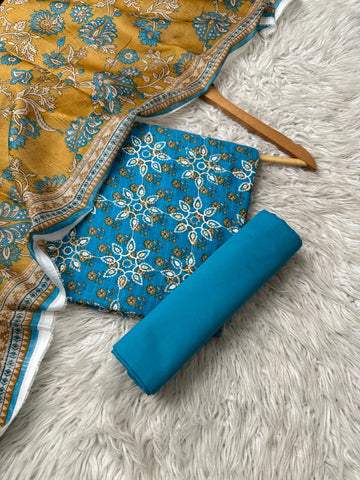 CH80 - Charizma Unstitched Embroidered Lawn 3P