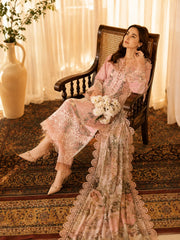 J695 - Jade Unstitched Lawn Embroidered 3P