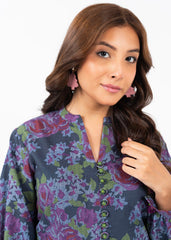 SLR67 - Alkaram Printed Khaddar 2P