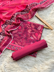 MH4 - Mahnaz Unstitched 3Piece Lawn