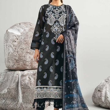 42502044 - Nishat Zari Lawn Embroidered 3P