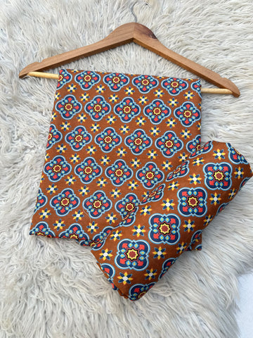 ABL24 - Khaddar Allover Printed 2P