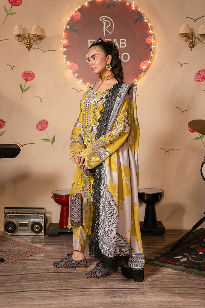 RSP7 - Razab Winter Embroidered 3P