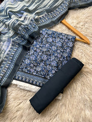 BSN126 - Bin Saeed Unstitched 3 Piece Lawn