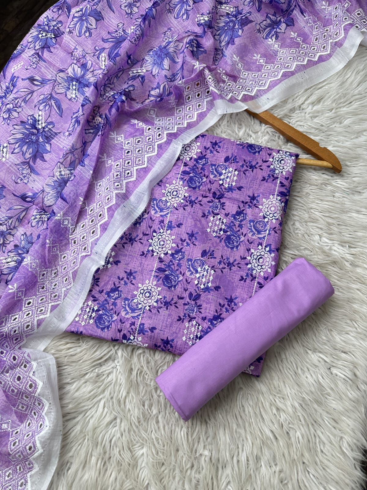 CH79 - Charizma Unstitched Embroidered Lawn 3P