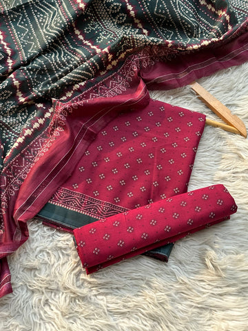 BSN125 - Bin Saeed Unstitched 3 Piece Lawn