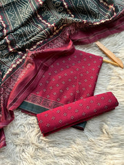 BSN125 - Bin Saeed Unstitched 3 Piece Lawn