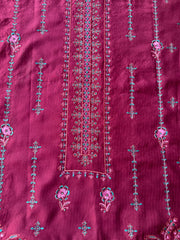 CH62 - Charizma Unstitched Embroidered Winter 3P