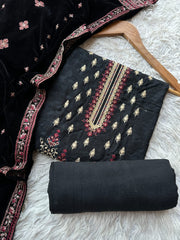 CH83 - Charizma Unstitched Embroidered Winter 3P