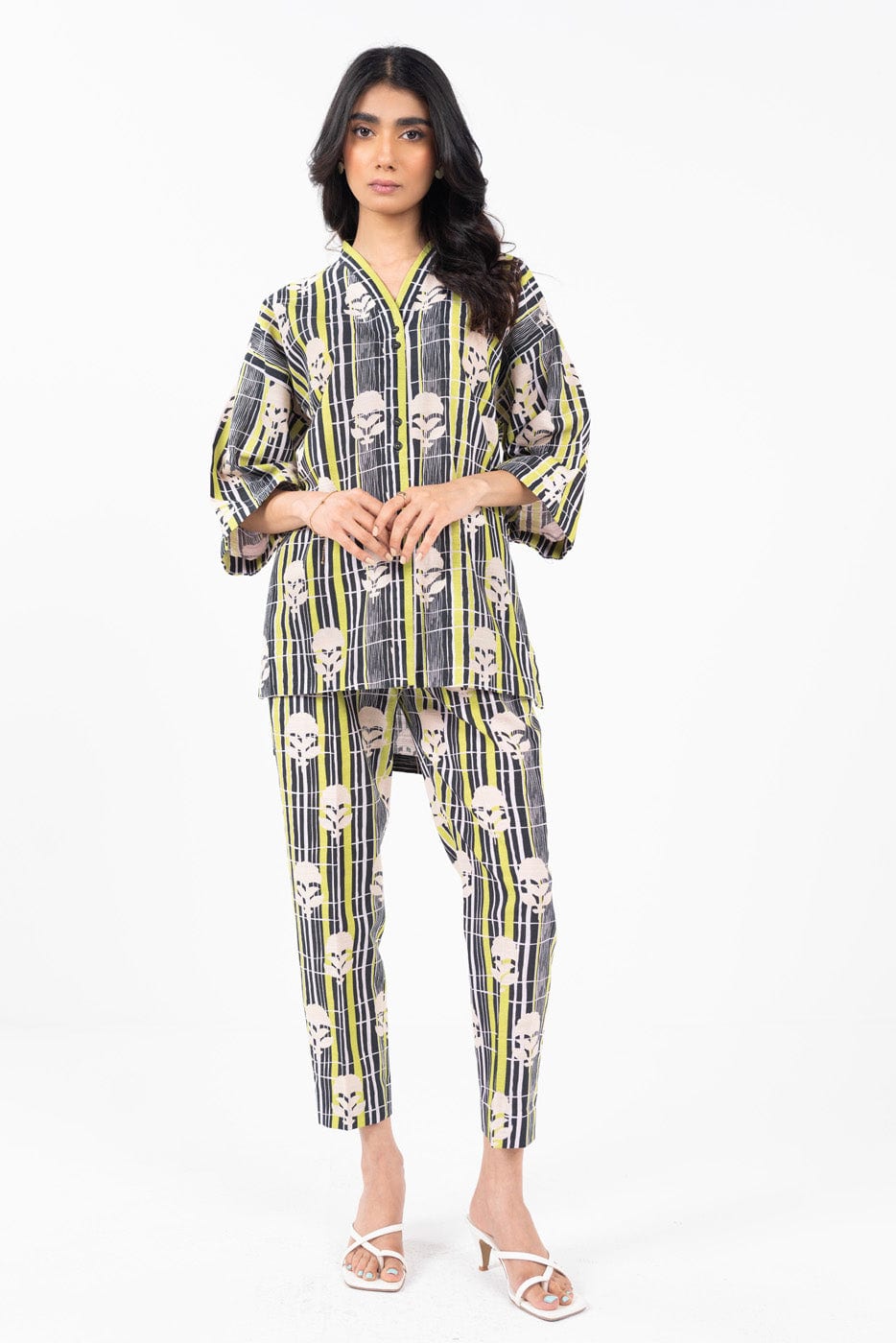 SLR52 - Alkaram Printed Khaddar 2P