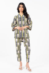 SLR52 - Alkaram Printed Khaddar 2P