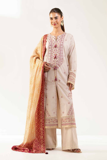 42501710 - Nishat Lawn Embroidered 3P