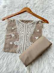 ET3 - Ethnic Embroidered Lawn 2P