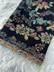 TNK4 - Palachi Velvet Embroidered Shawl