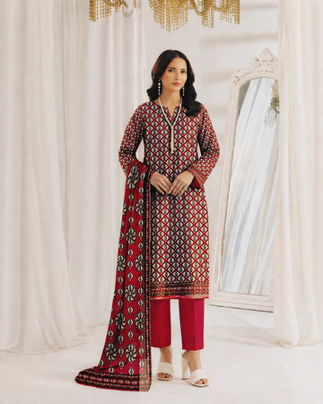 NT5215 - Nishat Printed Lawn 3P