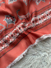 ALK43 - Alkaram Printed Khaddar 3P