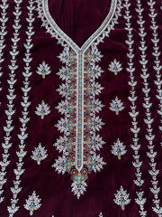 CV20 - Charizma Velvet Embroidered 3P