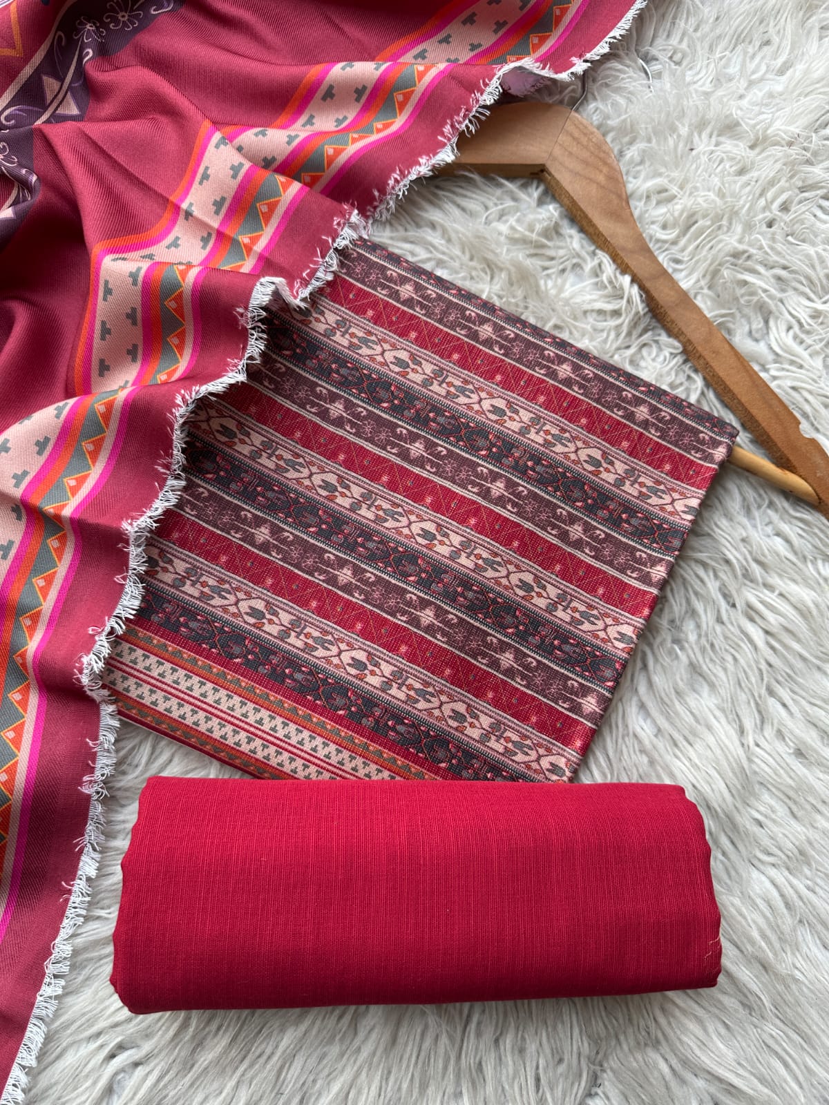 ALK32 - Alkaram Printed Khaddar 3P