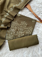 CH41 - Charizma Unstitched Embroidered Winter 3P