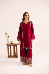 2PC Summer Embroidered Dress - 1144