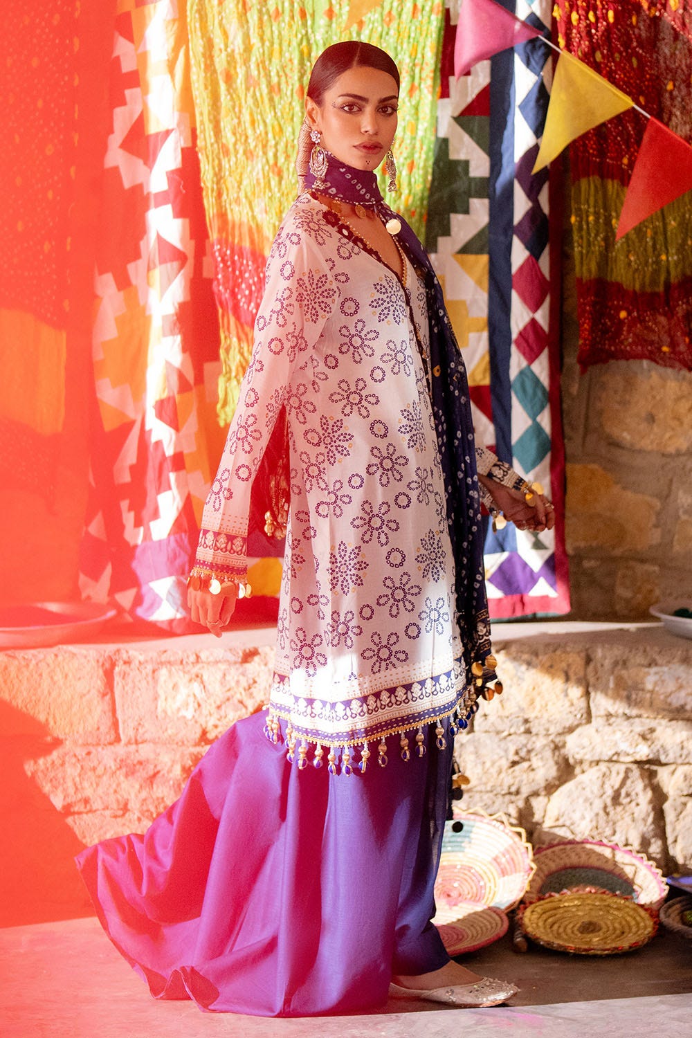 CL117 - Gul Ahmed Unstitched Lawn Printed 3P