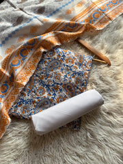 ET21 - Ethnic Chikankari Lawn 3P