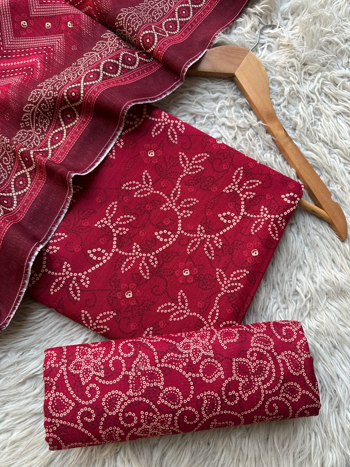 BSK13 - Bin Saeed Unstitched 3 Piece Khaddar