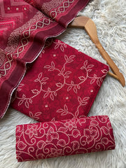 BSK13 - Bin Saeed Unstitched 3 Piece Khaddar