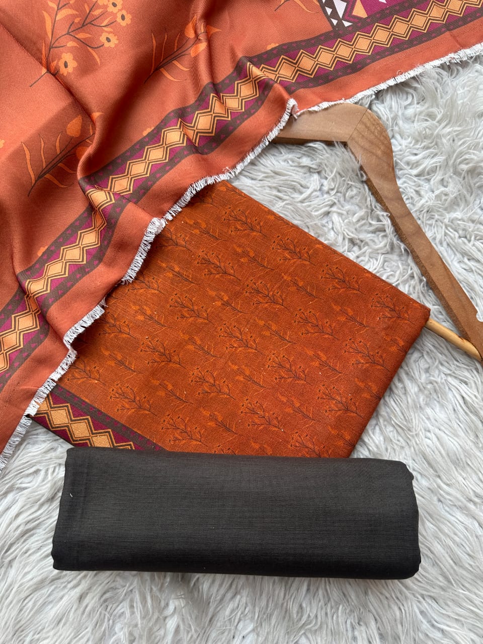 ALK20 - Alkaram Printed Khaddar 3P